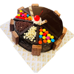 Chocolate Wheel Sponge Cake