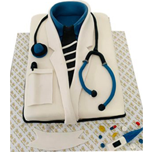 Doctor Theme Shirt Cake