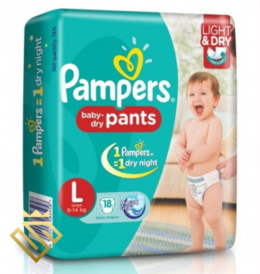 Pampers Dry Pants L