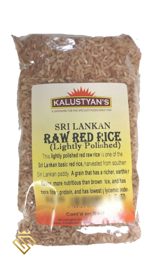 Kalustyan's Raw red rice 10kg